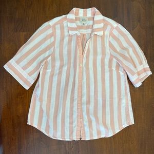 J. Crew cotton button-up shirt XS